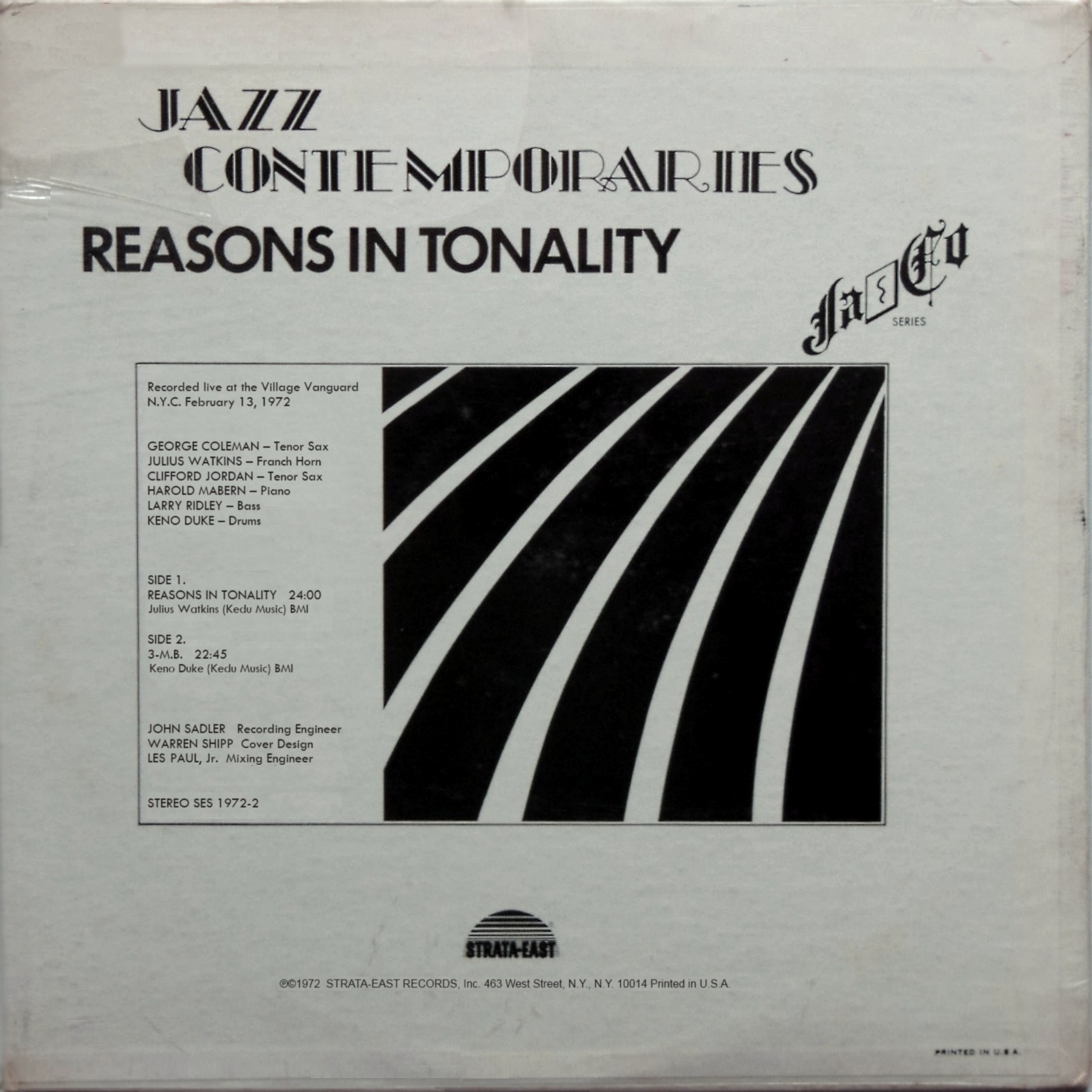 Different Perspectives In My Room...!: JAZZ CONTEMPORARIES